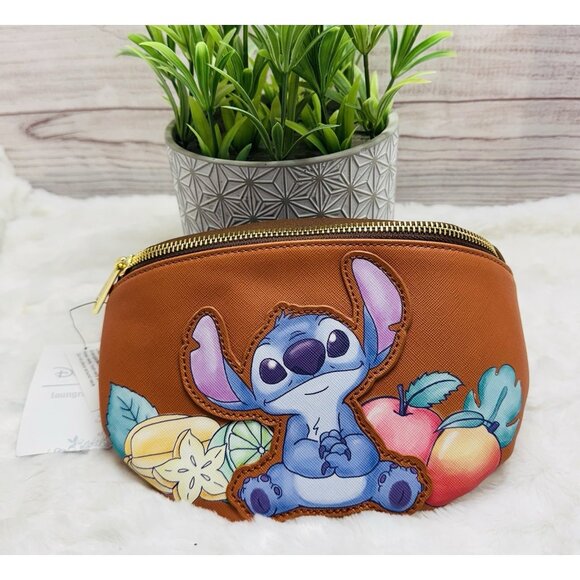 COPY - Loungefly Disney Lilo & Stitch Fruits Fanny Pack BoxLunch NEW - Picture 1 of 4